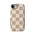 Fit Check | Neutral Checkerboard Case iPhone Case get.casely Bold Flex + MagSafe® iPhone 16e