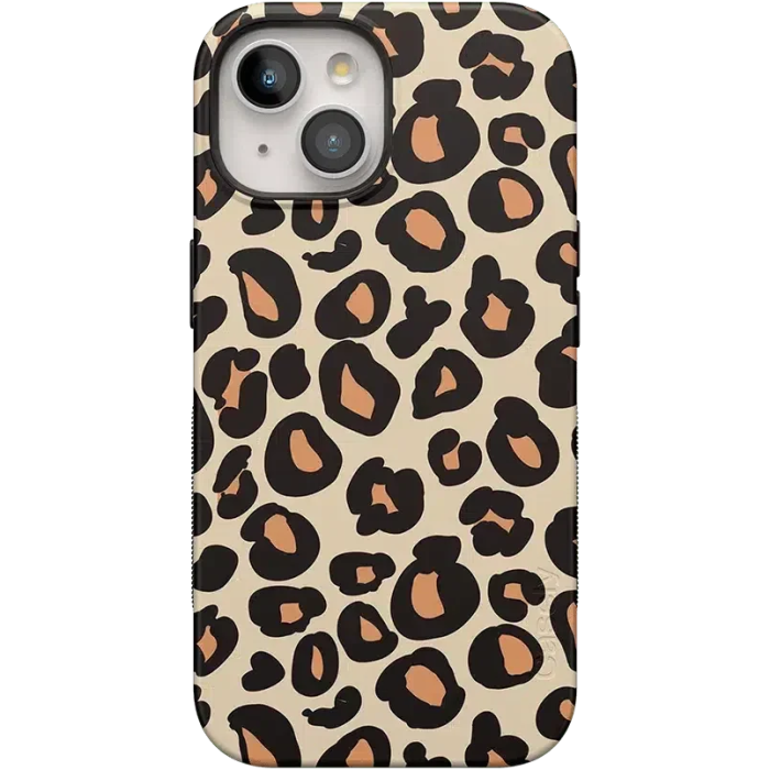 Into the Wild | Leopard Print Case iPhone Case get.casely Bold Flex + MagSafe® iPhone 15 Plus