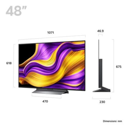 LG OLED48G56LS 48 Inch OLED Evo AI G5 4K Ultra HD HDR Smart TV 2025
