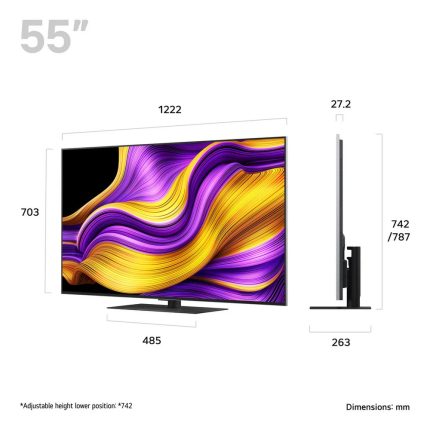 LG OLED55G56LS 55 Inch OLED evo AI G5 4K Ultra HD Smart TV 2025