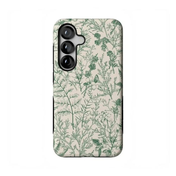 Sage Garden | Green Floral Case iPhone Case get.casely Bold Flex + MagSafe® Galaxy S25